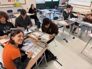 Halloween Derivative Bingo in AP Calculus